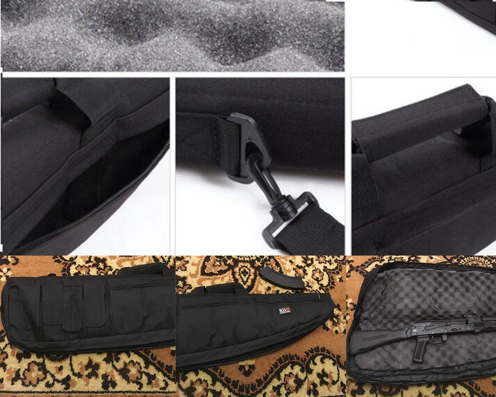

2019 New Tactical Heavy Duty Tactical Gun Slip Bevel Carry Bag Rifle Case Hunting Tools Shoulder Strap Pouch for Hunting