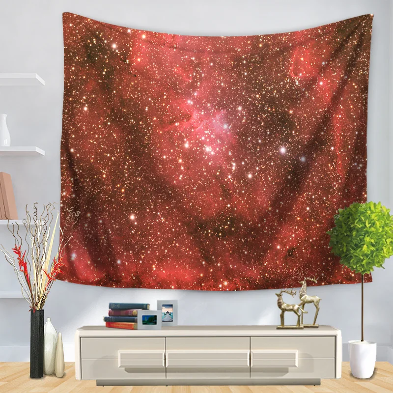 Психоделические красивые звезды Звездное небо ткань настенный декоративный