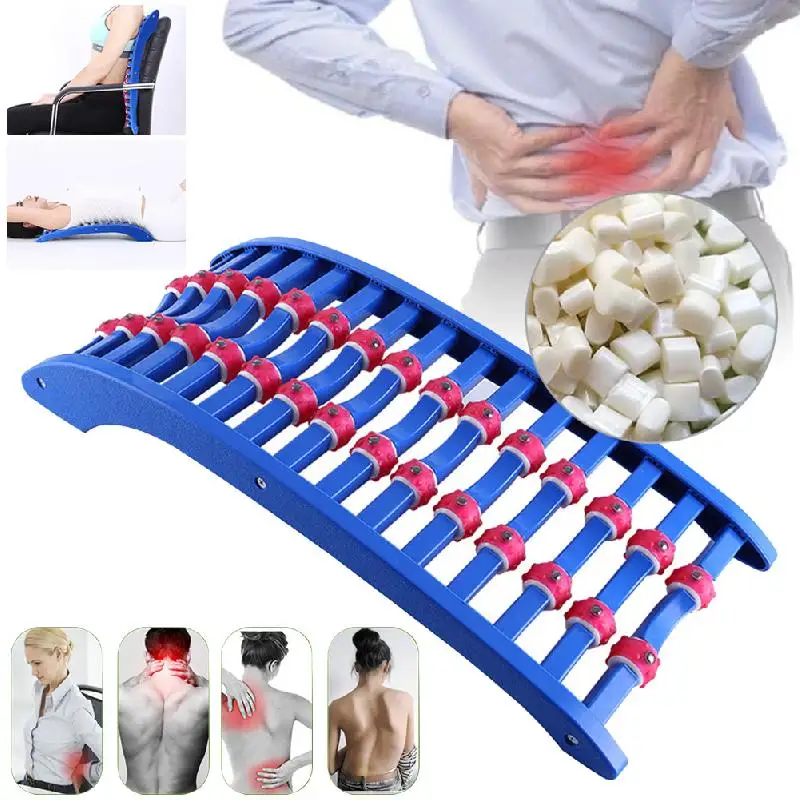 

Back Massage Magic Stretcher Fitness Equipment Stretch Relax Mate Stretcher Lumbar Support Spine Pain Relief Chiropractic