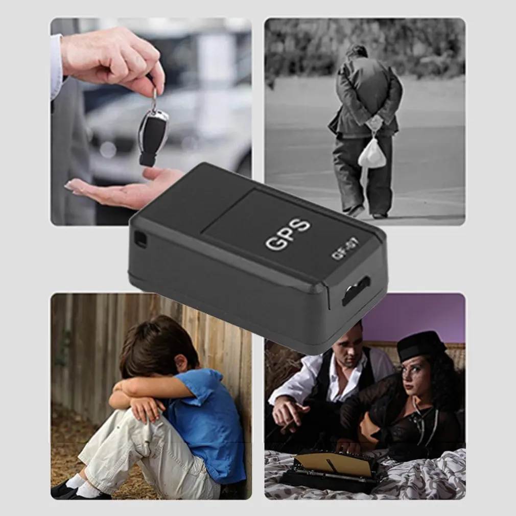 

GF07 Car GPS Locator Lossless sound quality SMS positioning Voice-activated pickup Anti-lost Car Alarm