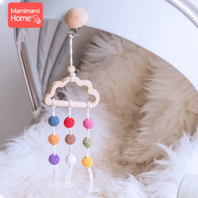 1 шт. Детская Деревянная подвеска для соски-коляски | Мать и ребенок