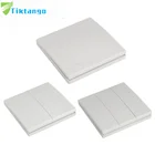 Беспроводной пульт дистанционного управления Tiktango 86, радиочастотный переключатель с 1, 2, 3 кнопками для светильников, лампочек для дома, гостиной, спальни, коридора