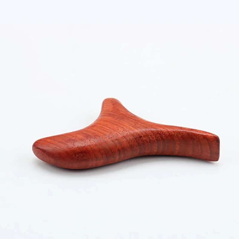 

Wooden Body Neck Back Foot Relax Massager Gua Sha Wood Therapy Kit Back Scratcher Reflexology Blood Circulation Massage 14x8x3cm