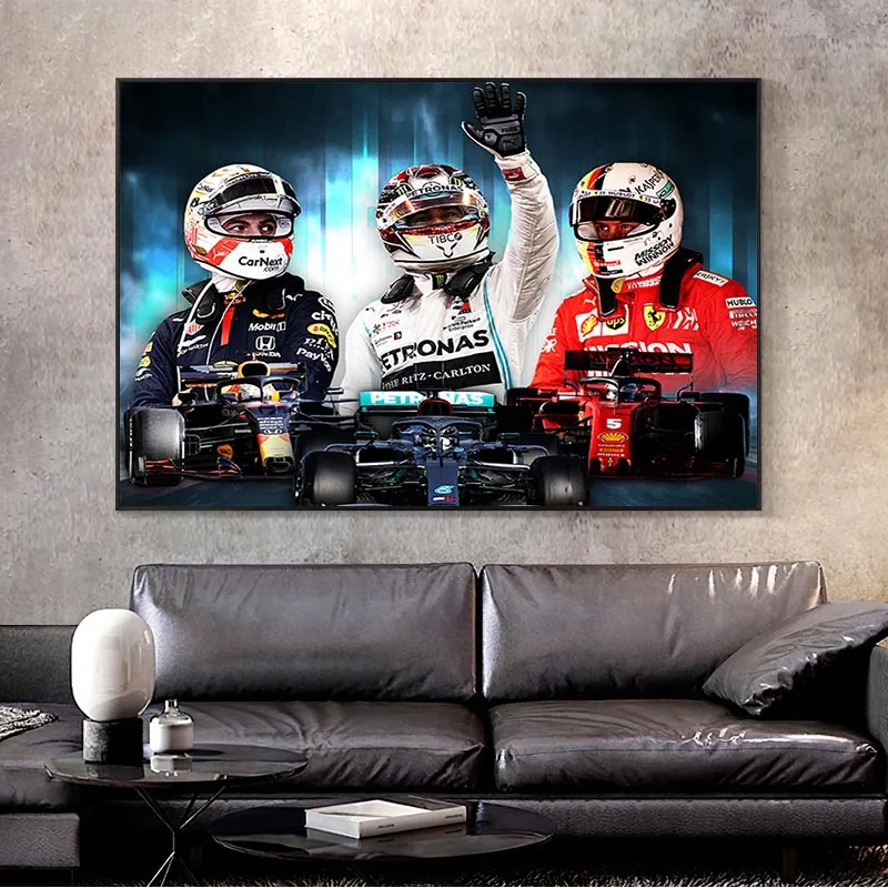 

Formula 1 McLaren World Championship Poster Racing Poster Decorative Wall Art Deco Painting Living Room Room Wall Canvas Picture