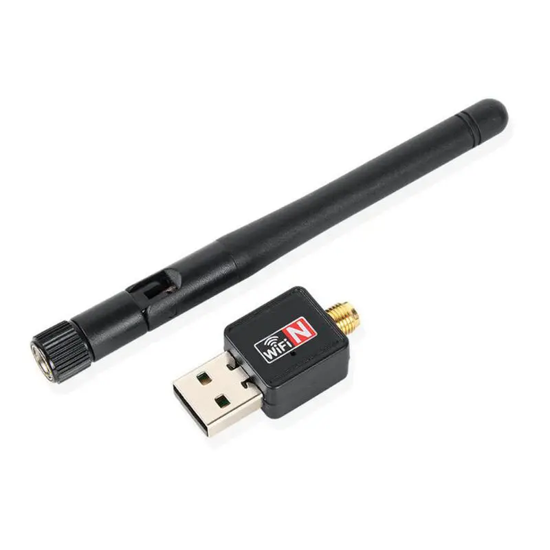 Внешний USB WiFi адаптер 150 м портативный донгл антенна мини Wi-Fi беспроводная сетевая