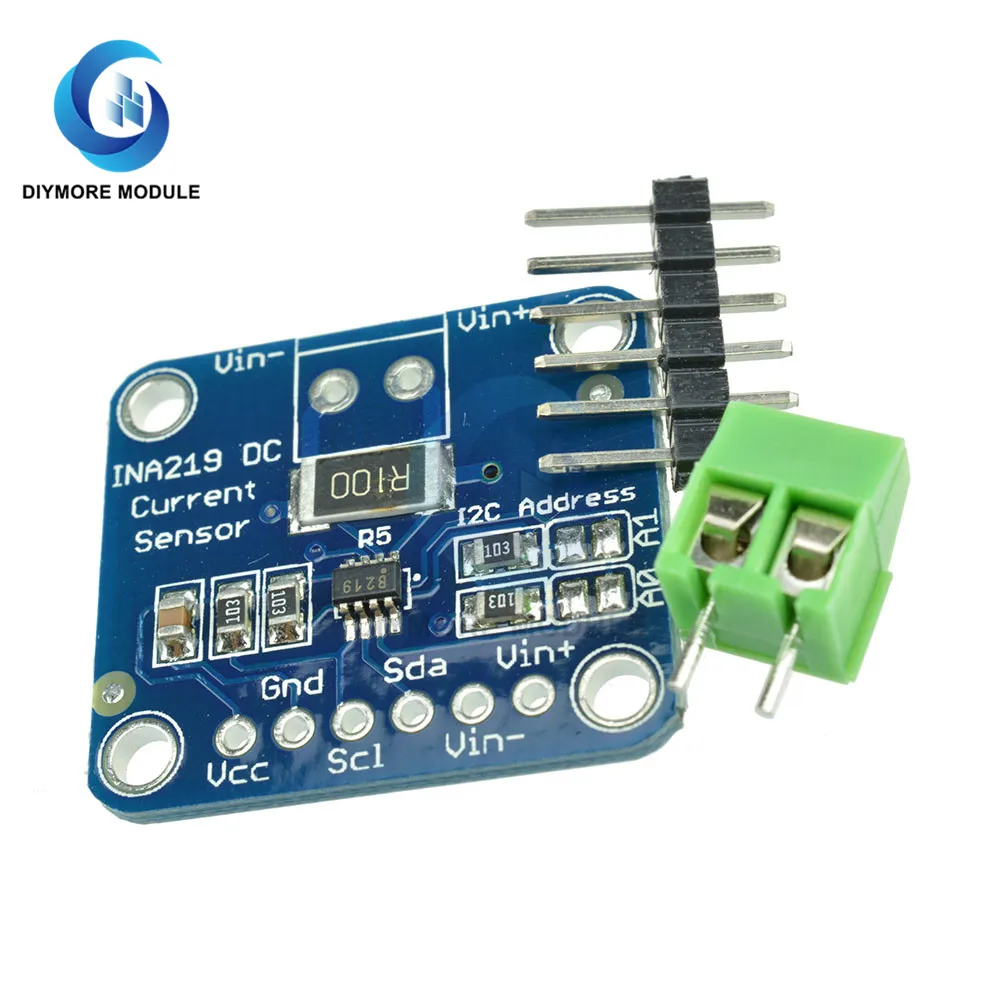 Детектор тока напряжения INA219 GY219 детектор мощности модуль прерывания I2C