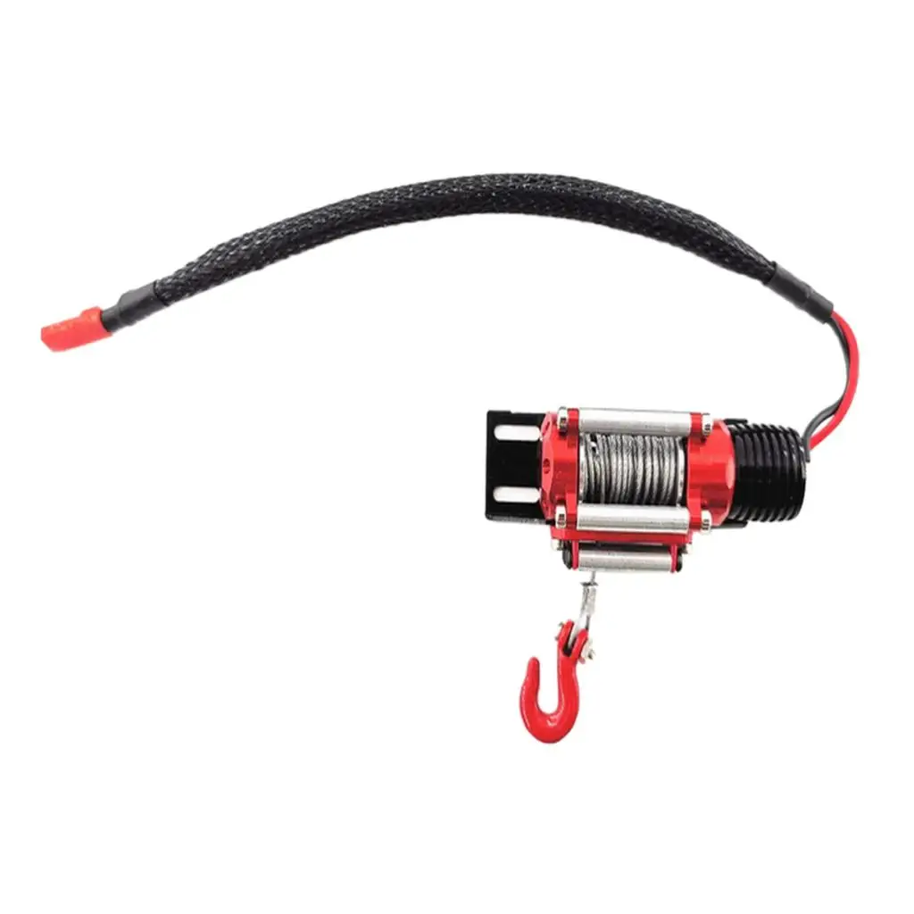 

Remote Control Wired Winch Set Traction Control System For 1/10 RC Car Accs