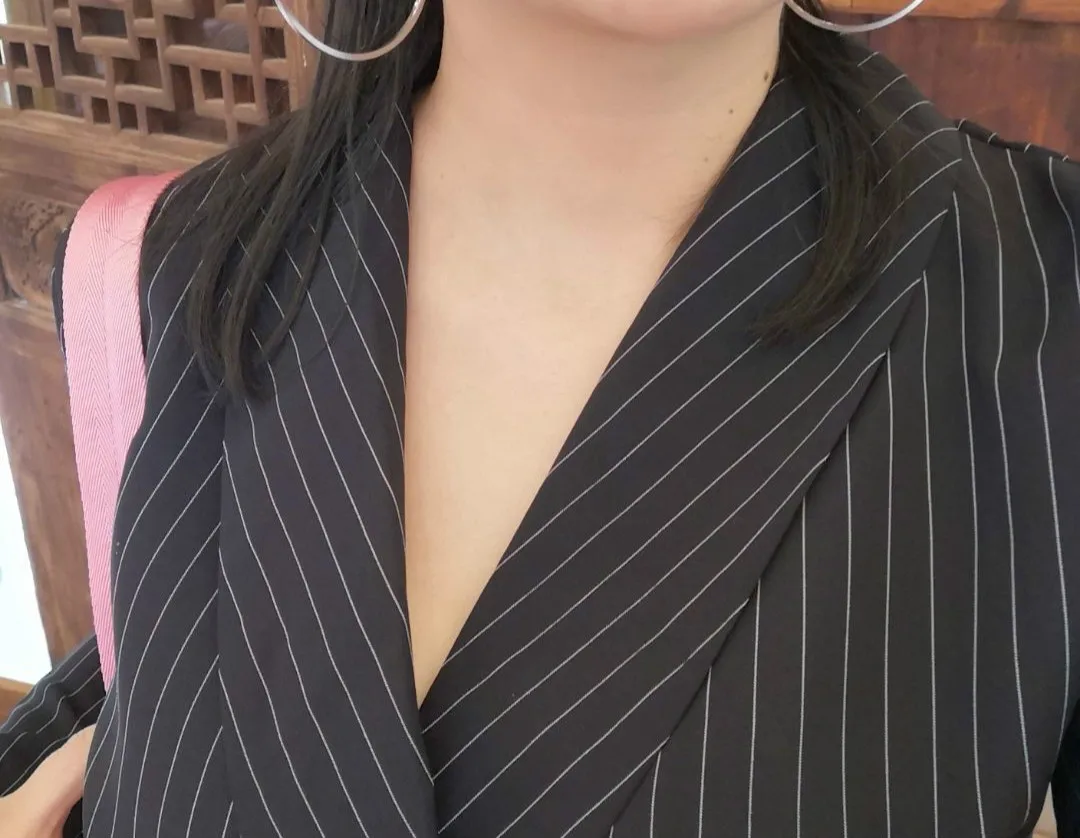 

2020 Spring European American Women's 3/4 Sleeves Solid Color Notched Lapel Suit Belt Mini Office Dress Women OL Blazer Cloth