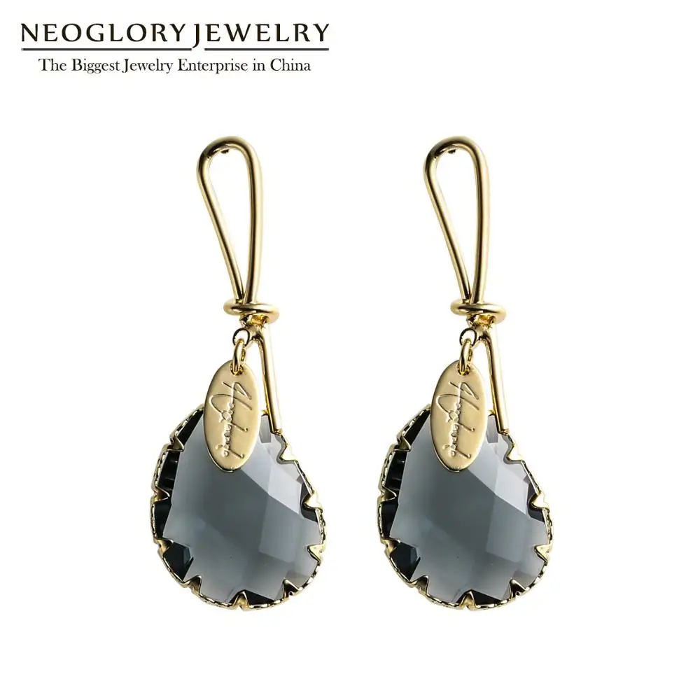 Ювелирные изделия NEOGLORY модные корейские креативные серьги подвески с