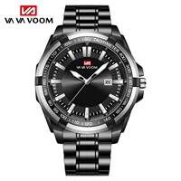 2021 new mens manufacturer good quality top brand casual fashion black water resistant waterproof calendar quartz mens watches