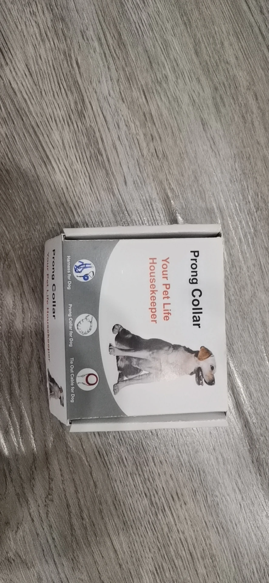 

Prong Collar Dog Choke Pinch Training Collar, Adjustable Stainless Steel Links with Comfort Rubber Tips, Quick Release