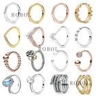 JZ0017 Оригинальное высококачественное эксклюзивное кольцо из стерлингового серебра 925 пробы осень 2020 Новый светильник роскошный модный подарок бесплатная доставка