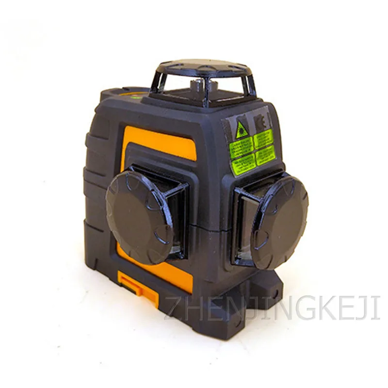 

12 Lines Green Light Spirit Level Automatic Wiring Decoration Efficient Building Portable High Precision Infrared Wall Sticker