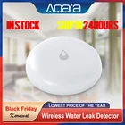 Датчик утечки воды Aqara Flood Sensor, сенсор IP67 для дома, система сигнализации с дистанционным управлением, Поддержка приложения Xiaomi mijia