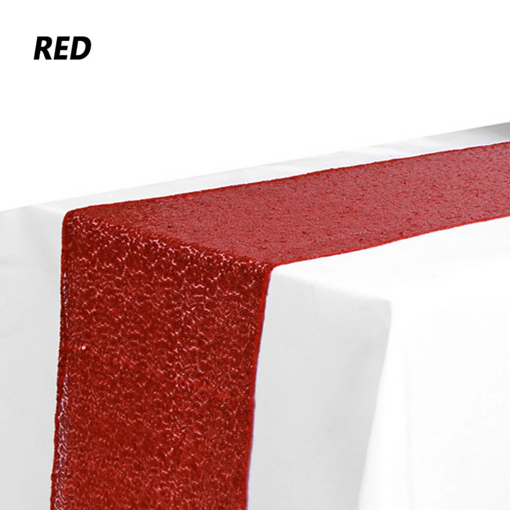 Red 30x180 Современная настольная дорожка s для свадьбы, открытая кухонная настольная дорожка для украшения дома, Настольная дорожка s и скатерти - Цвет: Red 30x180