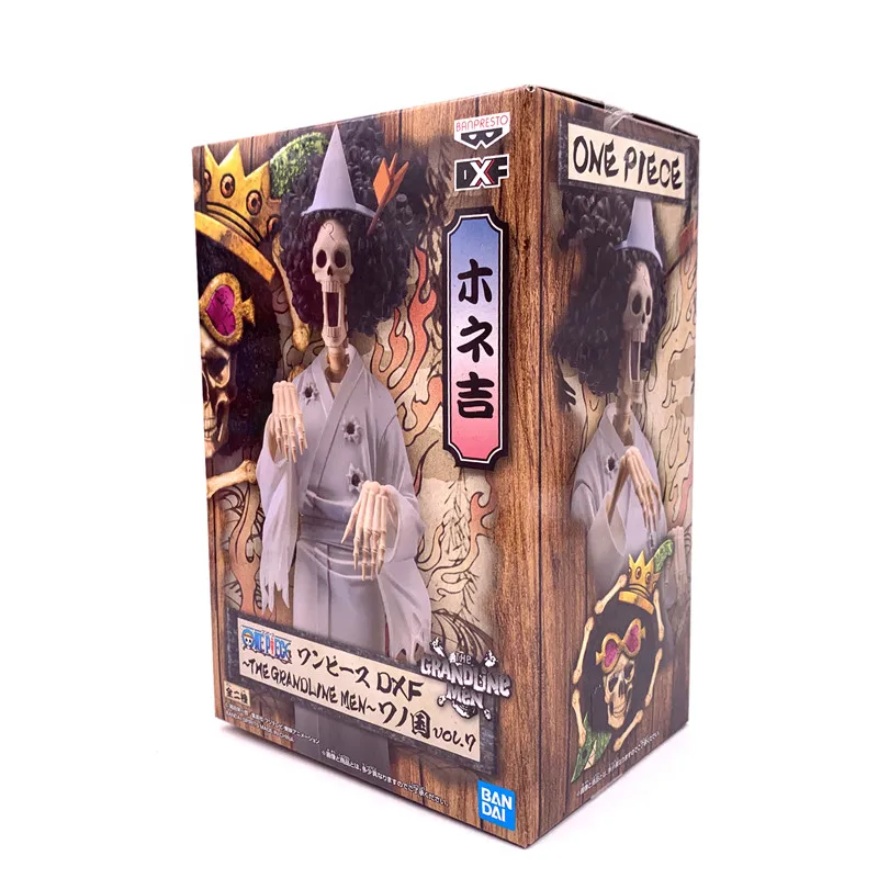 

2020 Original Banpresto Action Figure One Piece Brook Figure PVC Model Doll Toys Figurals