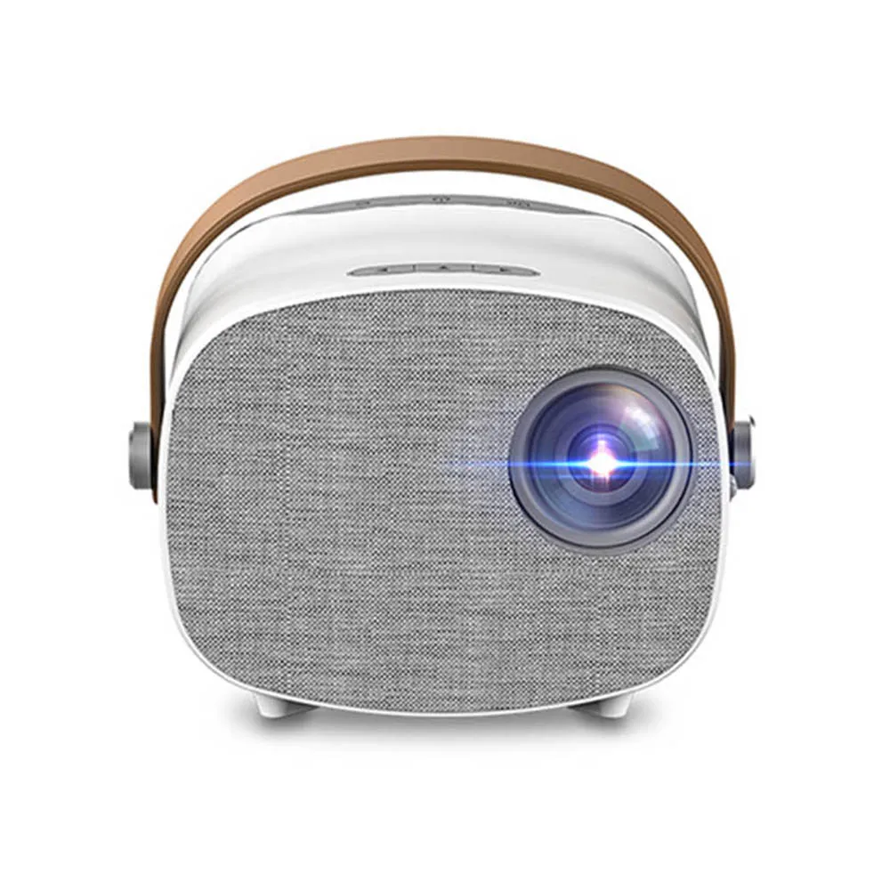 

2021 Hot Mini Projector LED Portable 1080P Video Beamer for Home Theater WiFi Multiscreen Media Player Child Gift