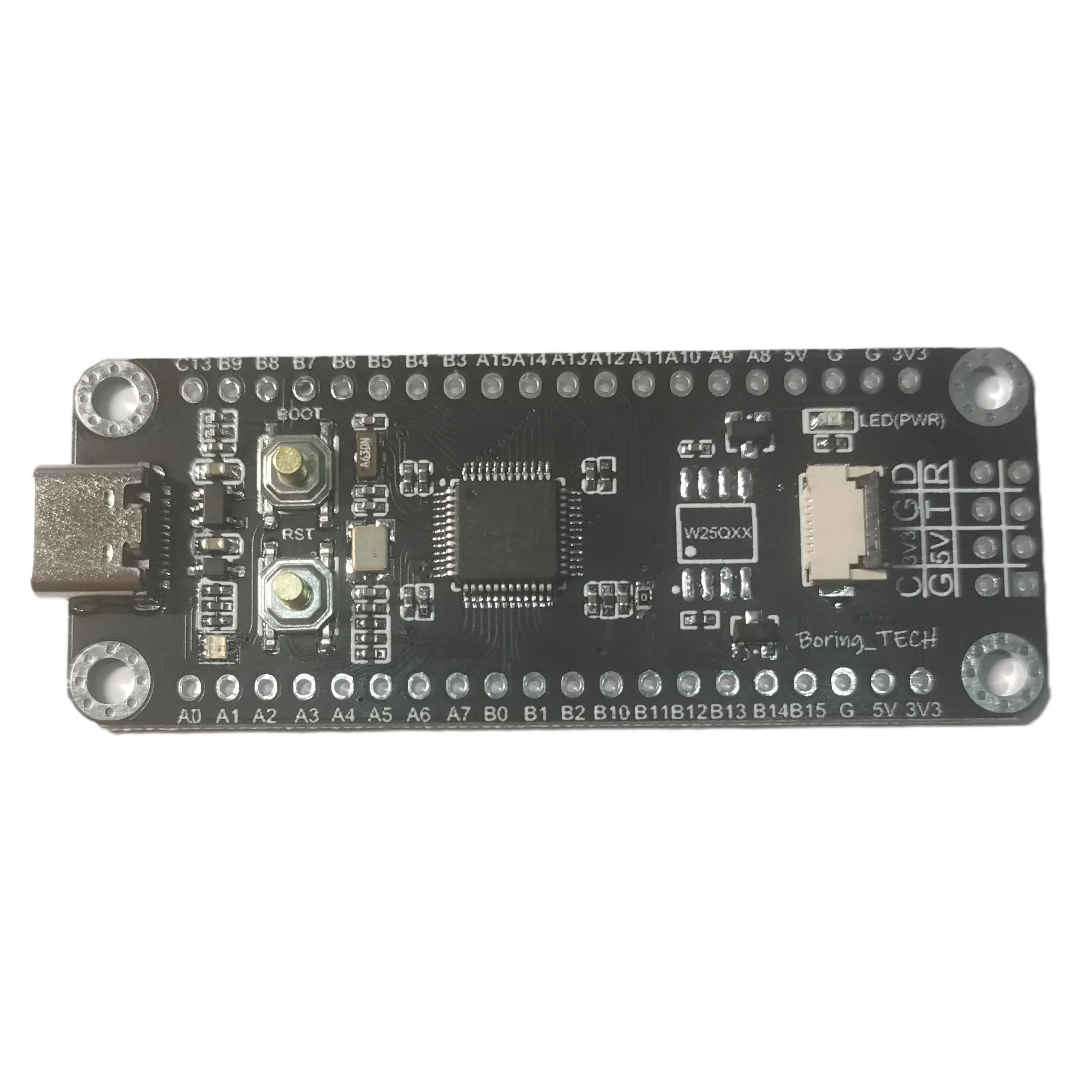 Макетная плата STM32F0 минимальная системная STM32F042C6T6 STM32F072C8T6 USB|Подвесные лампочки| |