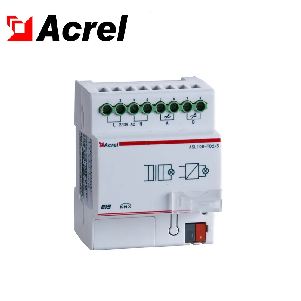 

Acrel ASL100-TD2/5 KNX smart lighting SCR 0-10V приглушающий драйвер