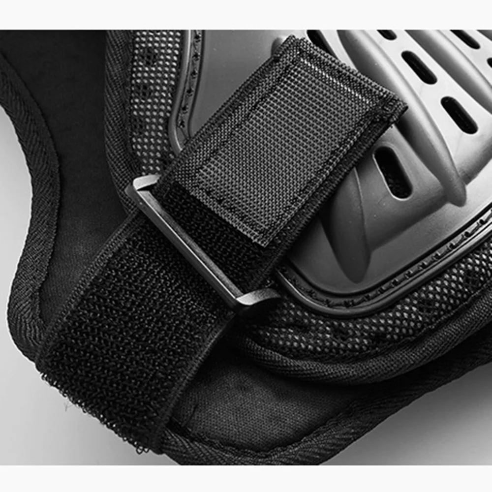 

Anti-collision Armor Kid Protective Vest Outdoor Sports Protective Gear Armour Vest for Riding Sports (Size M, Black)