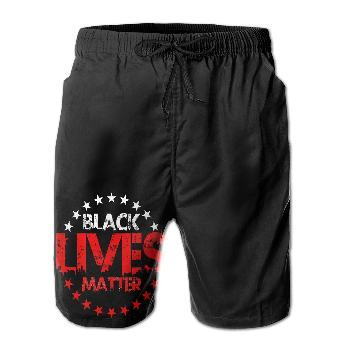 

Black Lives Matter(1) Men's Beach Shorts Novelty R333 Tshirt USA Size