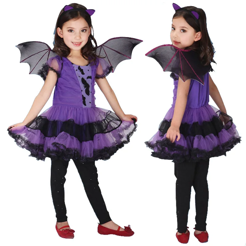 Костюмы на Хэллоуин Детские костюмы маскарадная юбка ведьмы и Бэтмена |