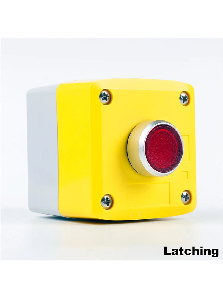 

Flush button Latching button switch+button BOX GOB-1A-11TD IP65 Suitable for harsh environment