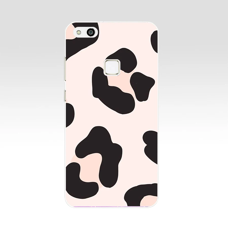 333FG Мягкий силиконовый чехол из ТПУ с леопардовым принтом и узором в горошек для