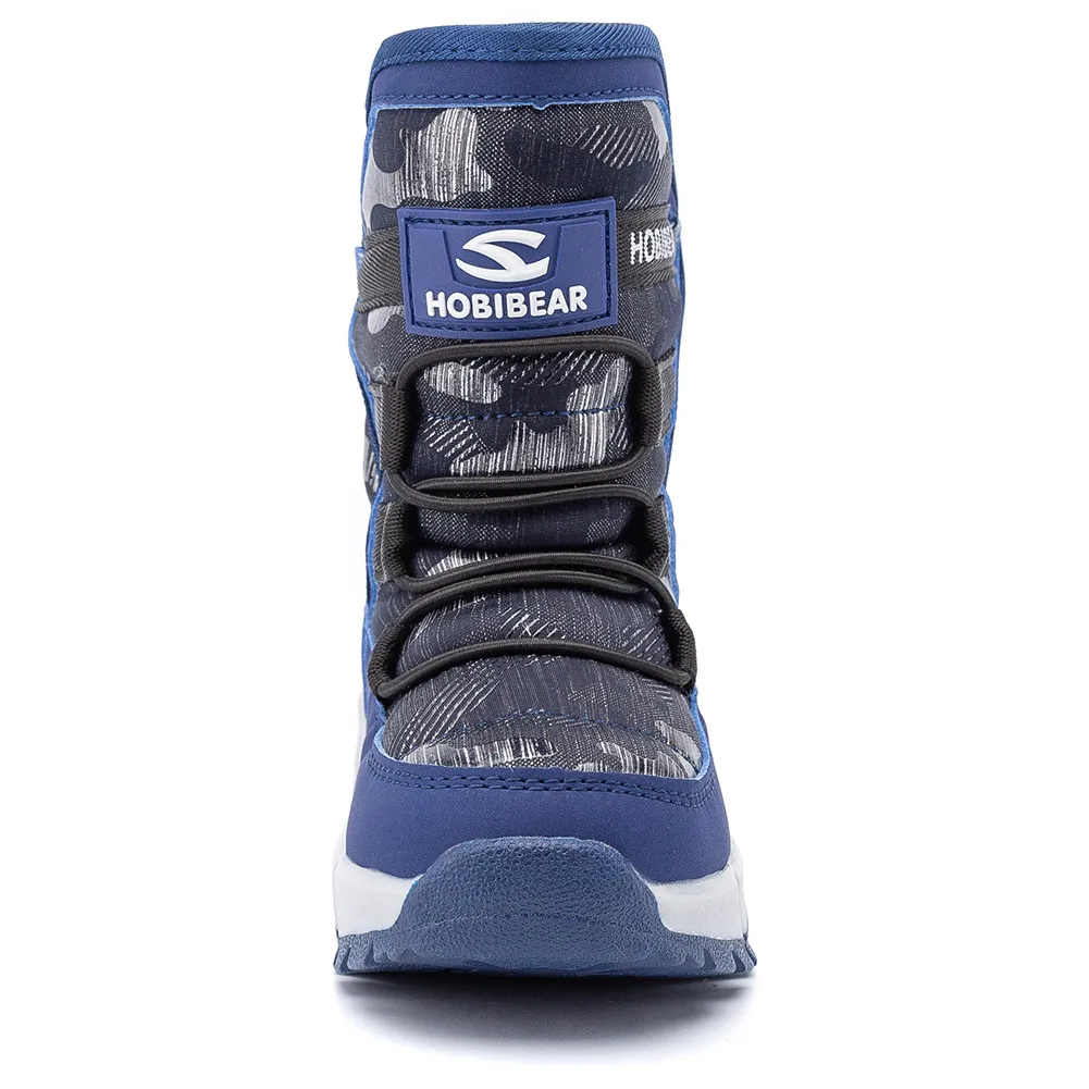 Зимние ботинки для мальчиков и девочек детская обувь зимние теплые