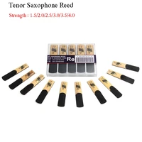 10pcs saxophone reed set with strength 1 52 02 53 03 54 0 high quality tenor sax woodwind reed instrument parts accessories