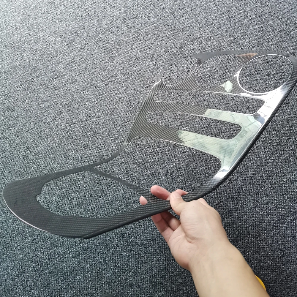 

Real Carbon Fiber Center Console Panel Decoration Cover Trim for Mercedes Benz C Class W205 GLC X253 C180L C200 C300 Accessoires
