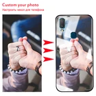 Стеклянный ЧЕХОЛ ДЛЯ Vivo Y11 чехол для телефона, 2019, 1906, бампер для Vivo Y11 2019, сделай сам