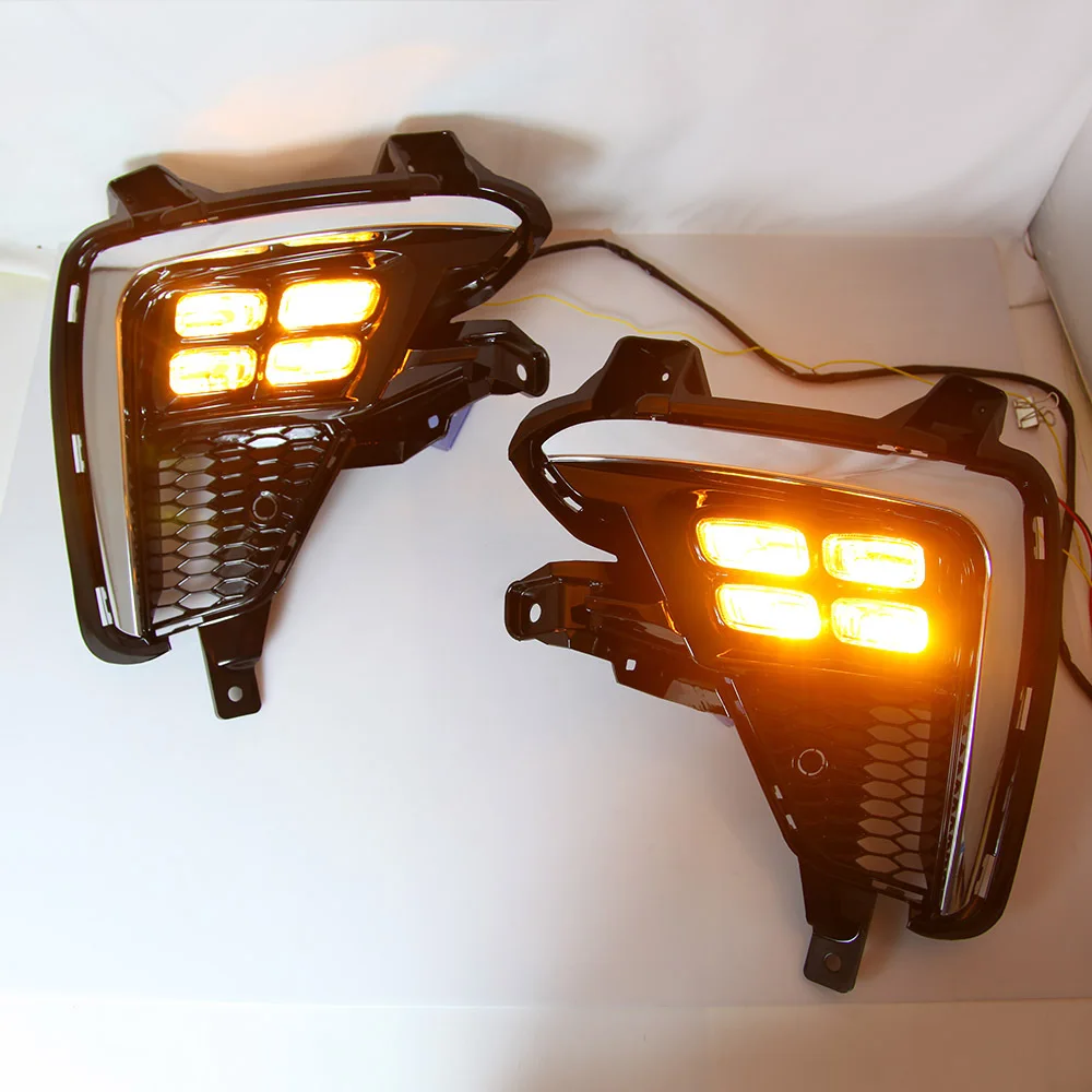

2Pcs For Kia K3 Cerato 2018 2019 2020 LED Daytime Running Light 12V Car DRL Fog Lamp Waterproof