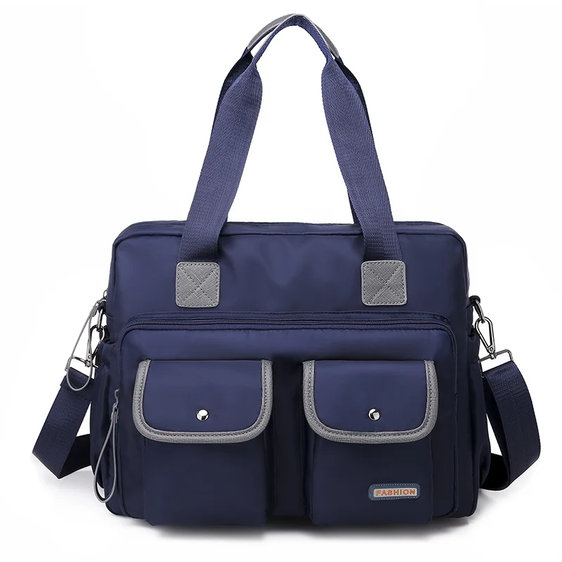 

2021 New Fashion Messenger Women Bag Women Shoulder Bag Nylon Handbag Large Capacity Fashion Women's Tote Shopping Bag