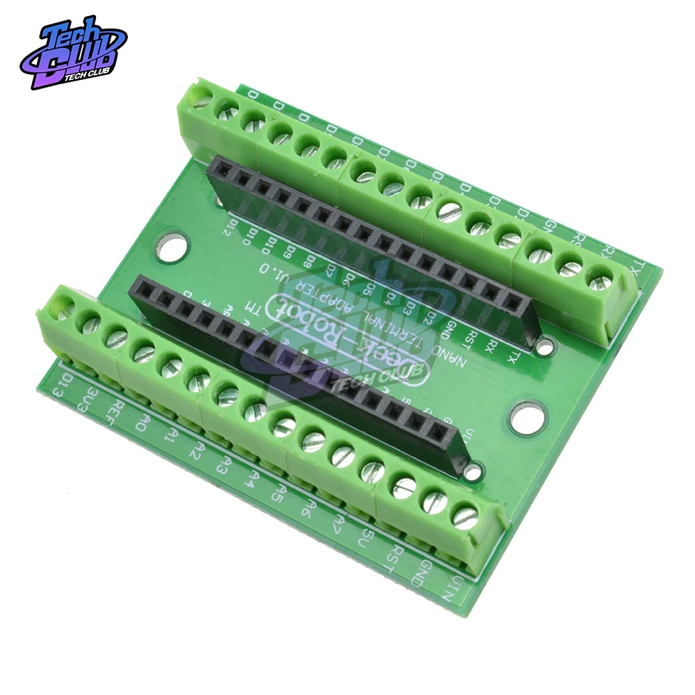 Плата расширения для контроллера NANO V3.0 простая Расширительная пластина Arduino AVR