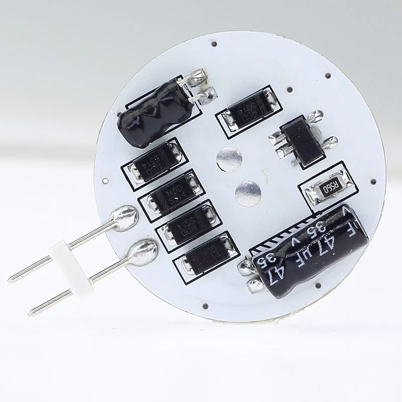Бесплатная доставка G4 LED супер яркие 10 светодиодов SMD 5050 широкий Вольт AC/DC10 30V 2 Вт