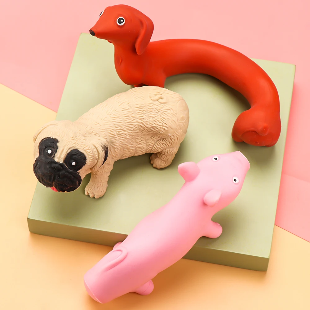 Декомпрессионная игрушка с животными новинка розыгрыши забавная для снятия