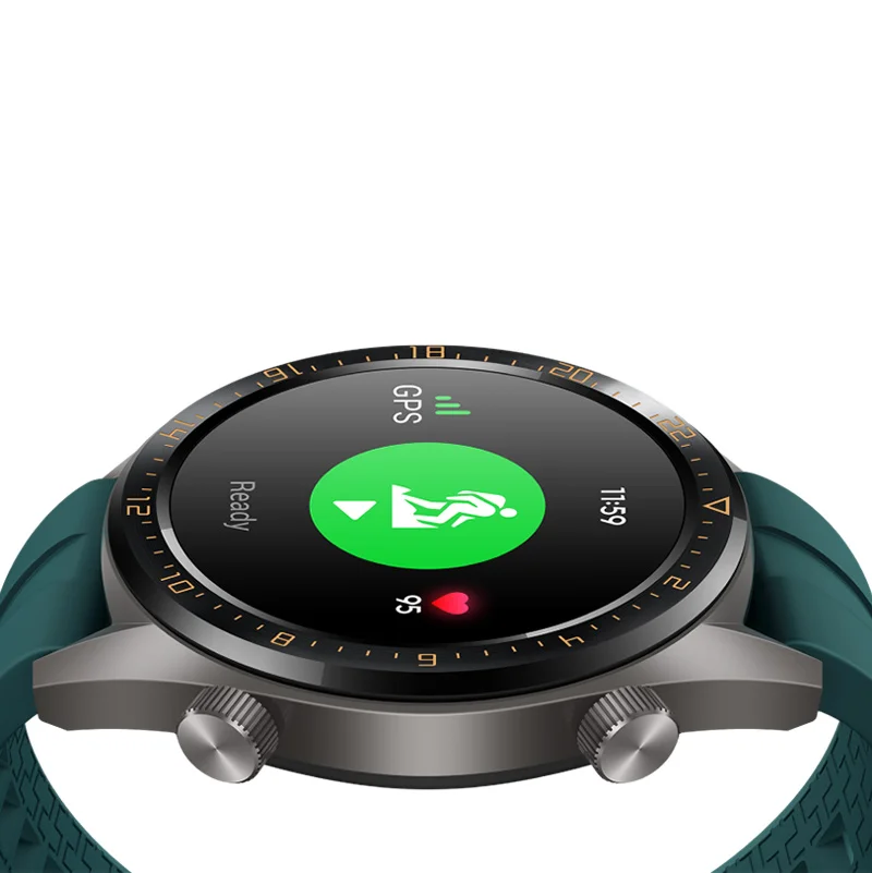 Смарт-часы Huawei GT 42 мм с поддержкой GPS 7 дней работы от аккумулятора 5 АТМ
