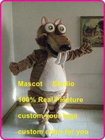 squirrel mascot costume suit cosplay cartoon party fancy dress outfit adult size