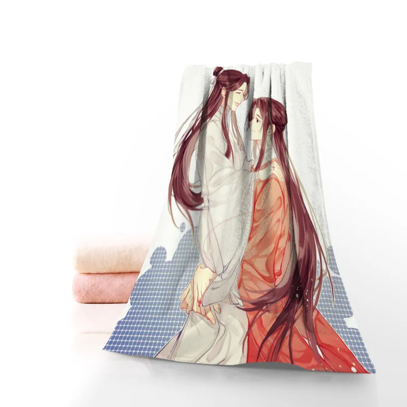 

Anime Tian Guan Ci Fu Towel Microfiber Fabric Face Towel/Bath Towel New Size 35x75,70x140 Towels Bathroom For Adult 0913