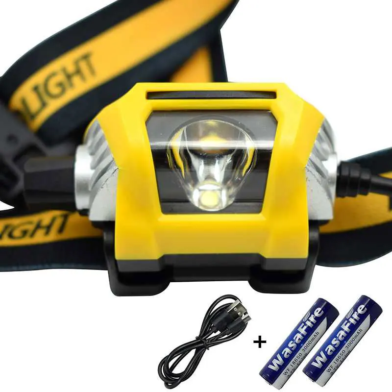 Мощный 18650 лм 7 дневный светодиодный налобный фонарь водонепроницаемый