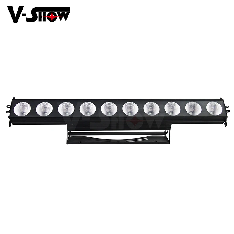 Vshow настенная шайба светодиодный светильник 10 точек 30 Ватт RGBW 4в1 Led COB Dj диско Dmx