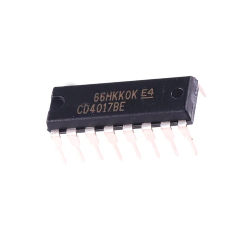 10 шт./лот DIP-16 CD4017 CD4017B CD4017BE 4017 новый оригинальный десятилетний счетчик-делитель IC