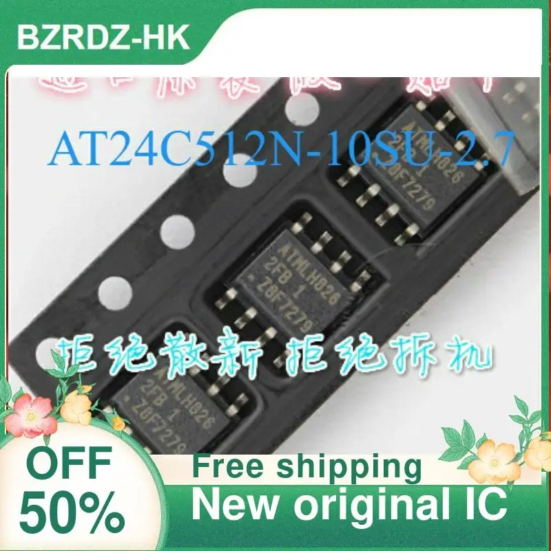 

2-10PCS/lot AT24C512N-10SU-2.7 nuevo original