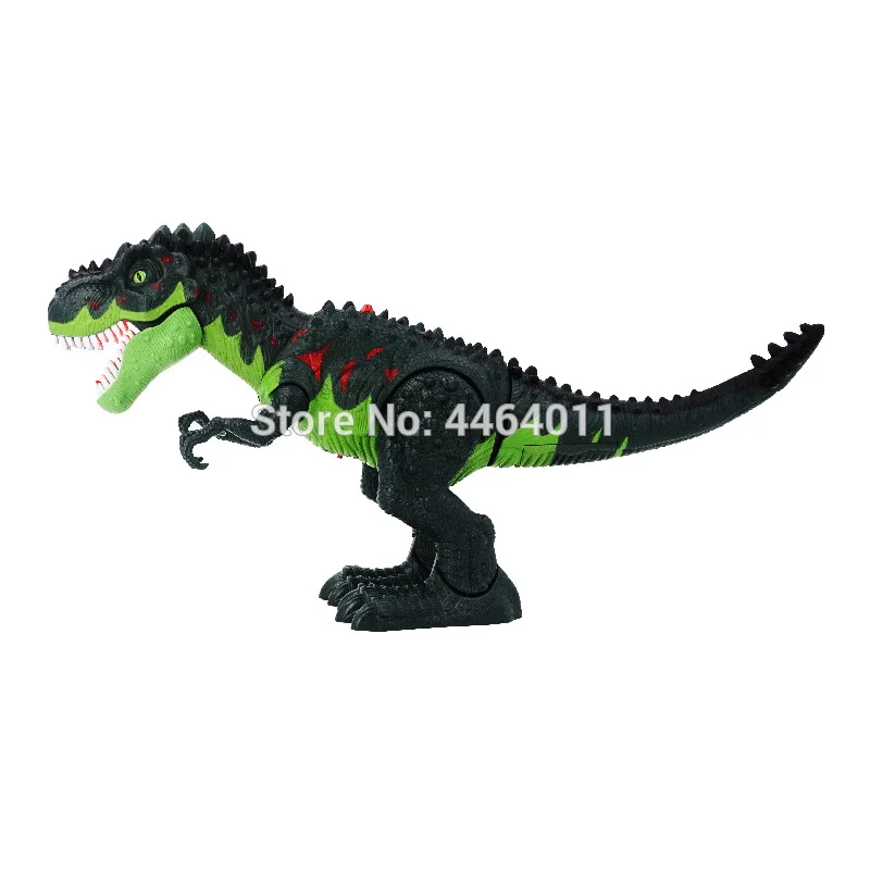 Динозавр RC тираннозавр рекс животное дистанционное управление звук Dinobot электрические ходячие Животные Игрушка музыкальный светильник игрушки-спрей