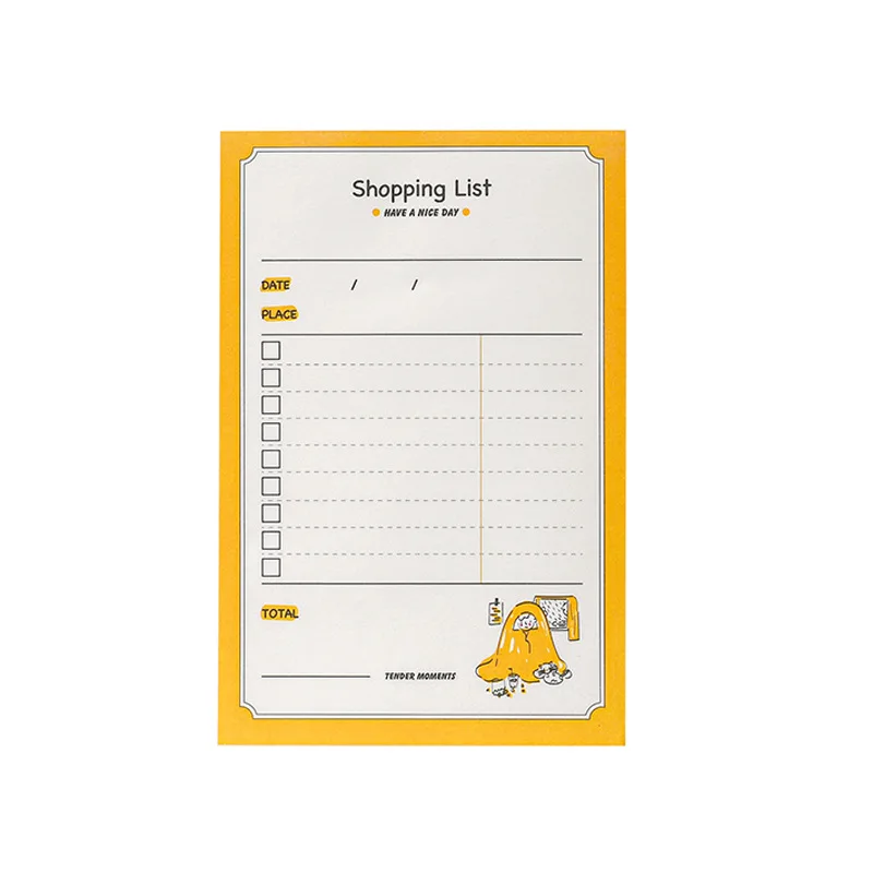 

50 Pcs/Lot Cute Sticky Notes Kawaii Memo Pad Notepads Diary To Do List Stationery Sticker Note Office School Supplies 016