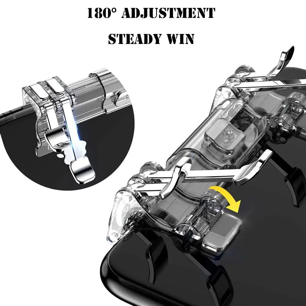 Moible геймпад контроллер Free Fire L1 R1 триггеры мобильный захват джойстик шесть