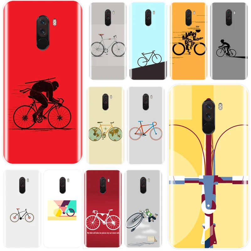 Чехол для велосипеда Мягкий силиконовый чехол из ТПУ телефона Redmi 4 4A 4X 5A 5 PLUS 6 7 NOTE