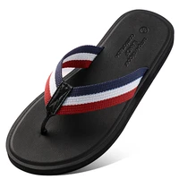 2021 summer men rubber slippers handmade flip flops for men comfortable breathable beach classic casual flats men luxury shoes
