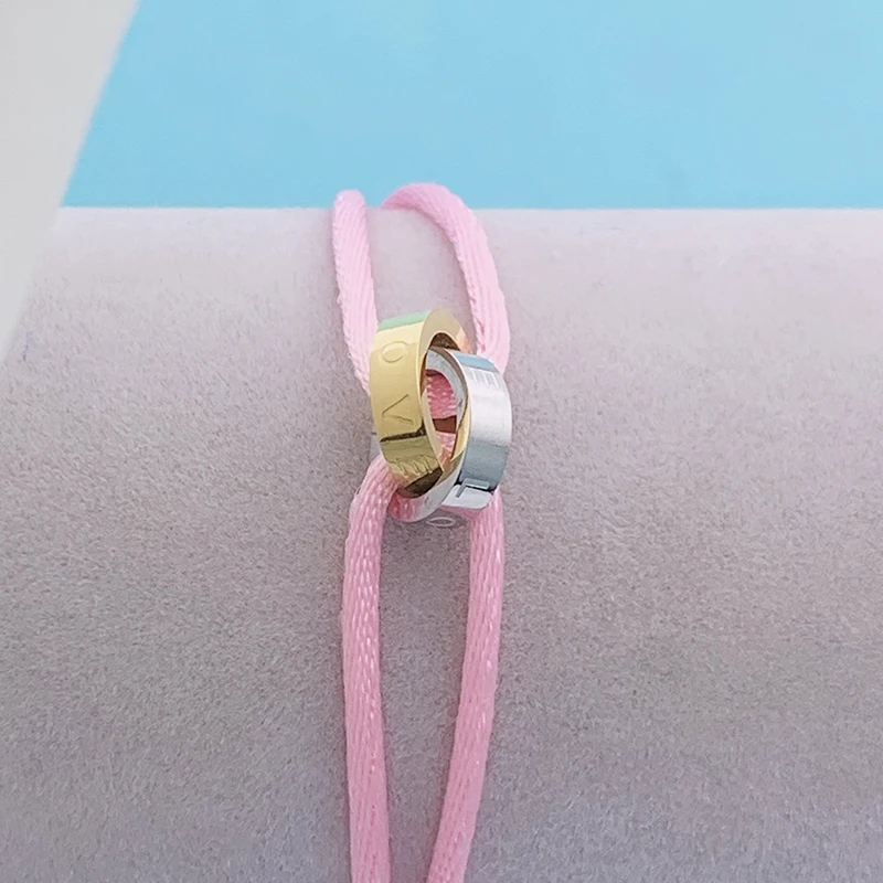 Браслет из нержавеющей стали с надписью Love | Украшения и аксессуары